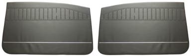 Door panels for Volvo Amazon 2d black without pocket