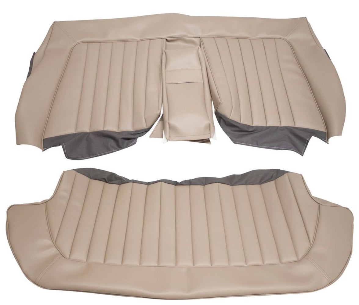 Upholstery Rear seat for Volvo Amazon 4d 1962-63 US nougat