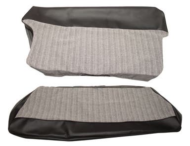 Upholstery Rear seat for Volvo PV544, Duett 1965-66 black