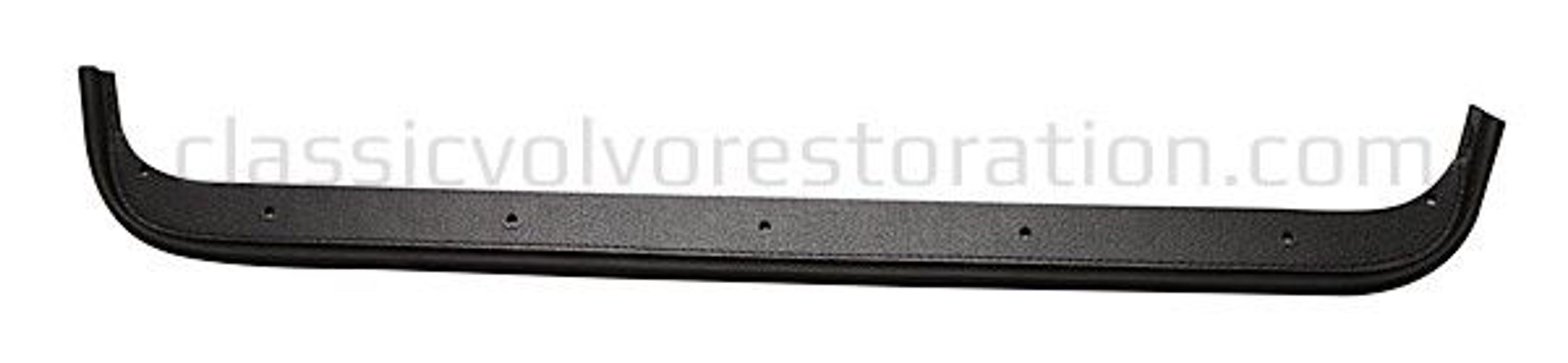 Sealing strip lower with rubber strip rear for Volvo Amazon 4d, left, right