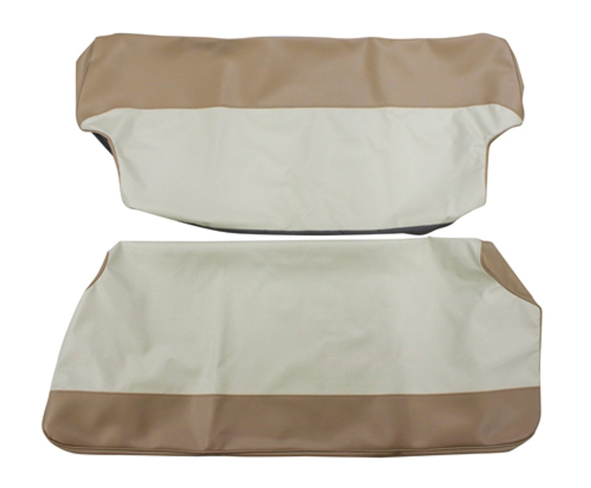 Upholstery Rear seat for Volvo Duett 210 1962-63 nougat