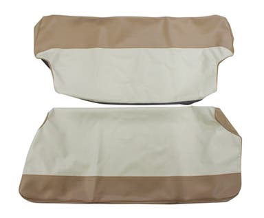Upholstery Rear seat for Volvo Duett 210 1962-63 nougat