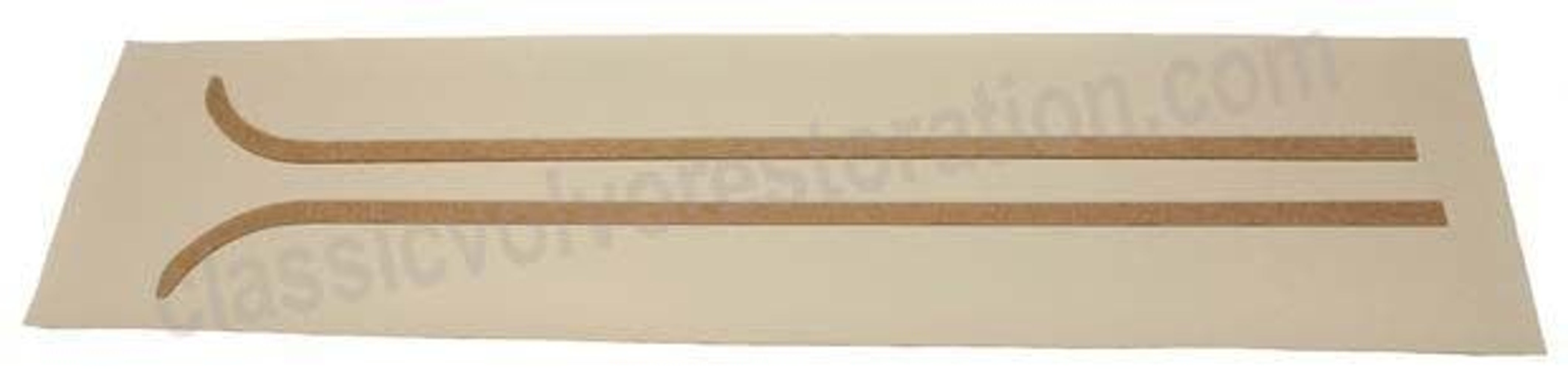 Panels B-pillar for Volvo PV544 1958-60, US beige
