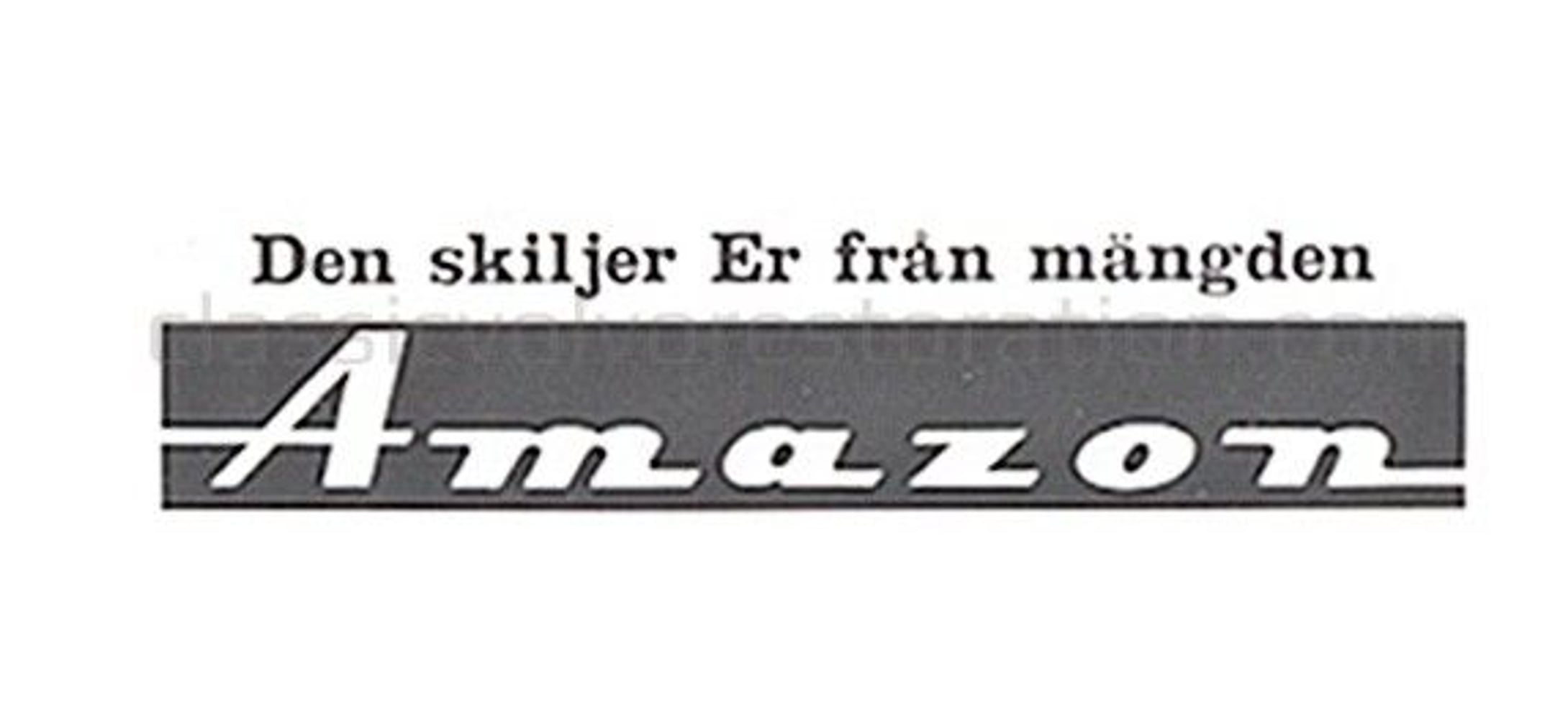 Sticker "It separates you from..." for Volvo Amazon — bild 2 av 2