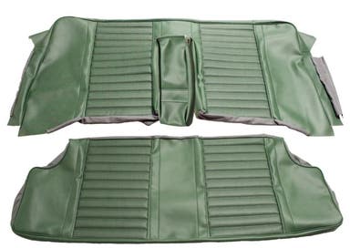 Upholstery Rear seat for Volvo Amazon 2d 1967-68 green