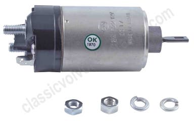 Solenoid starter motor 12V for Volvo Amazon, Amazon Kombi, Duett, 1800