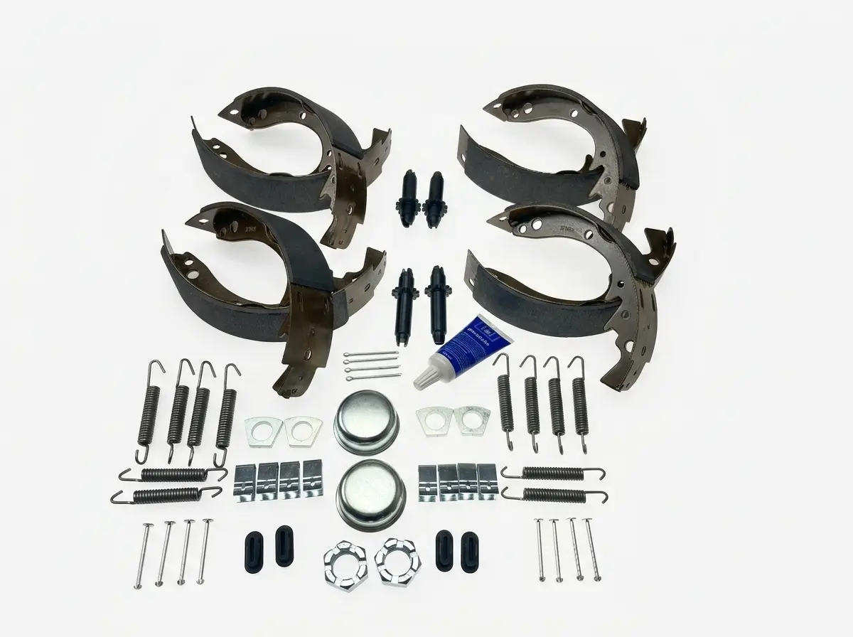 Brake shoe set for Volvo PV, Duett