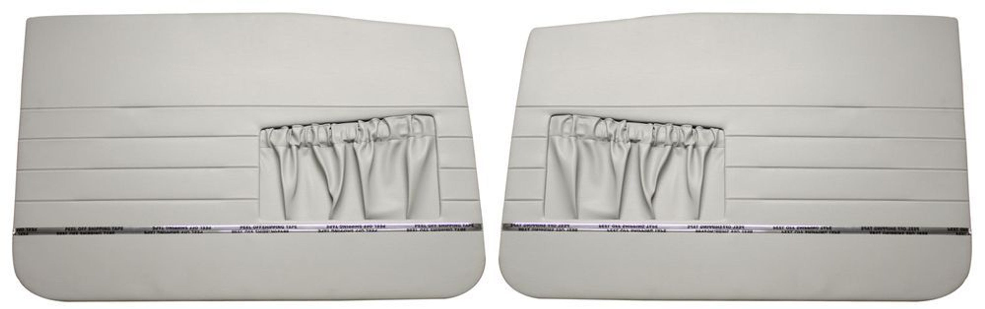 Front door panels for Volvo Amazon 4d, Amazon Kombi, 1962-63, gray