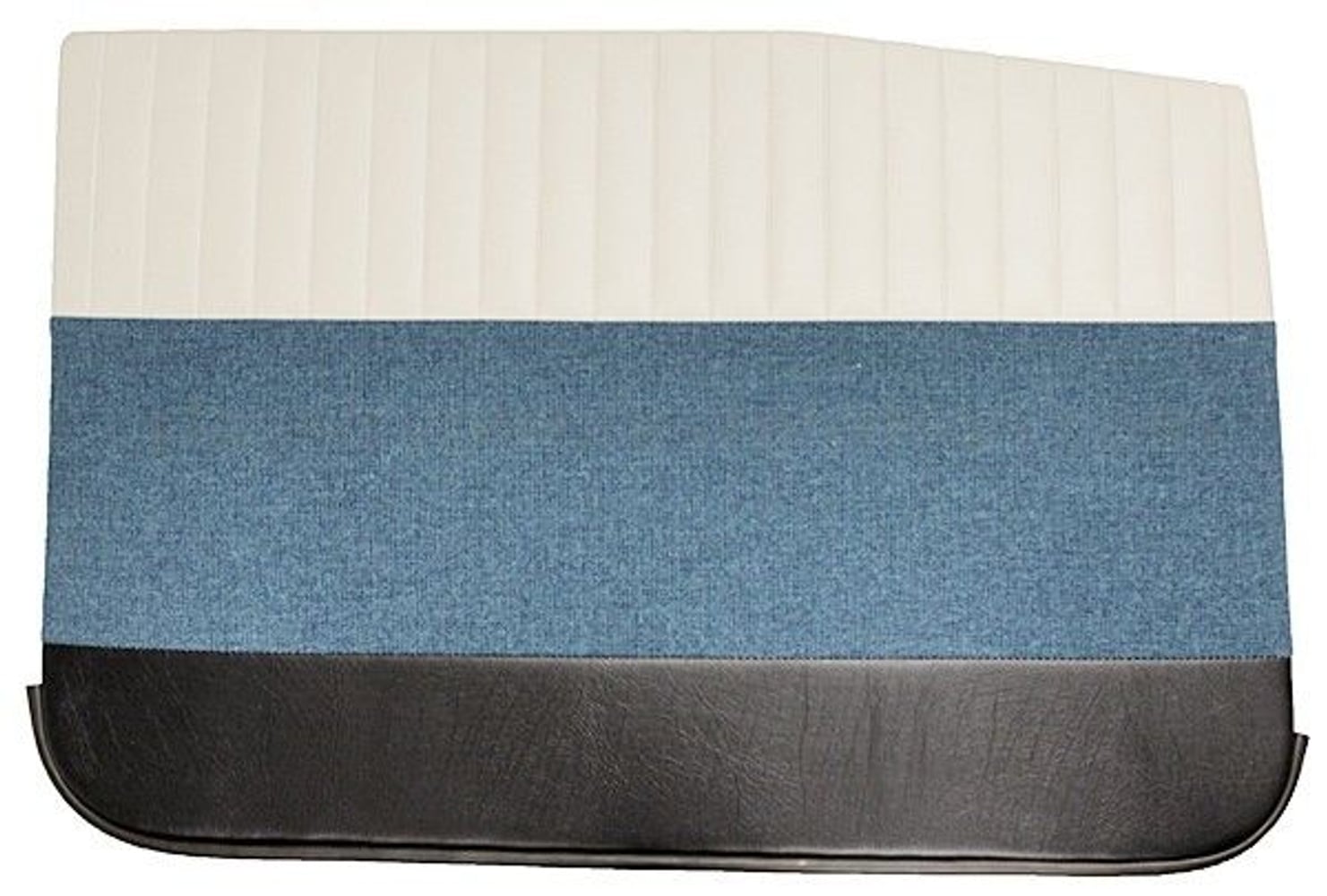 Front door panels for Volvo Amazon 4d 1959-60, beige/turquoise/black — bild 2 av 2