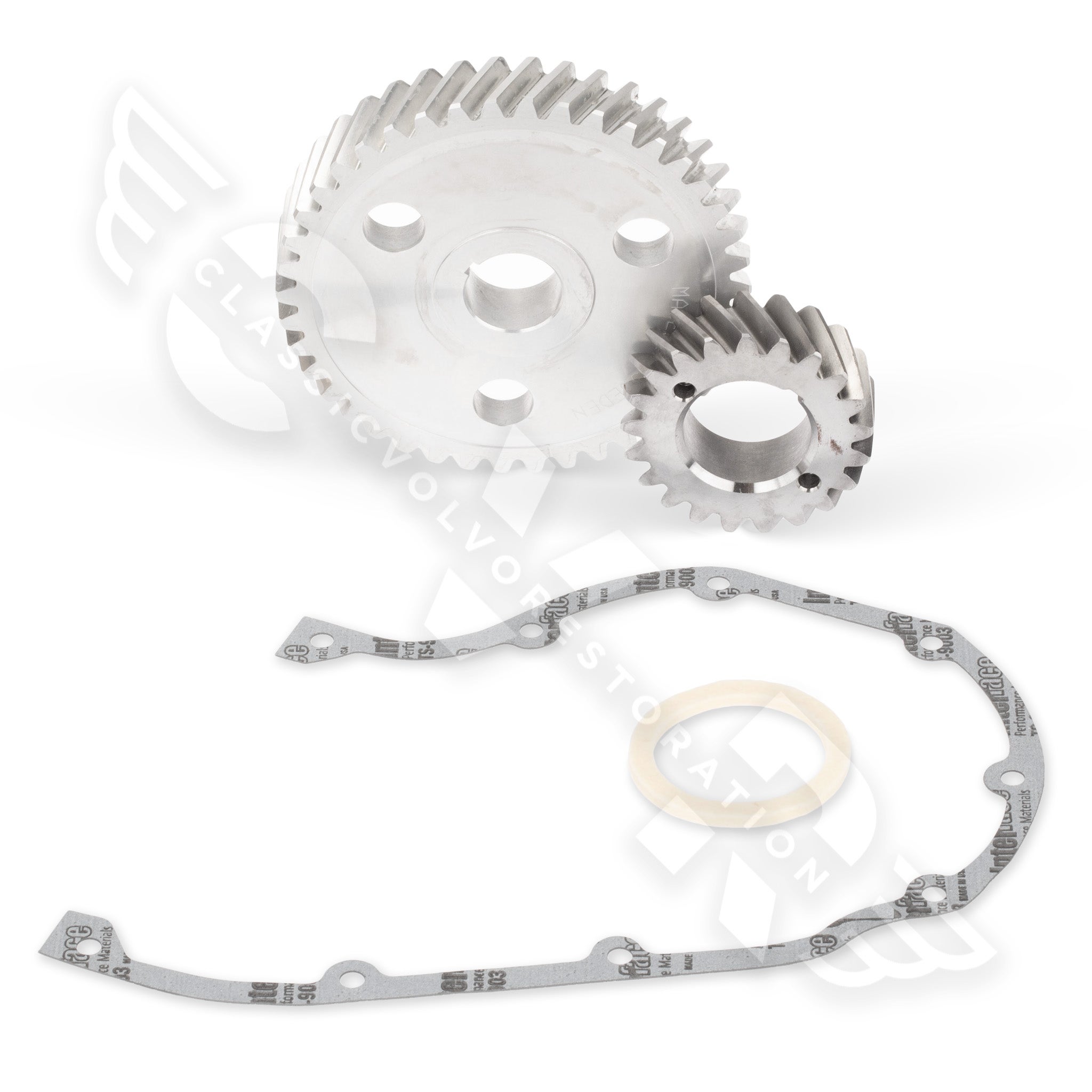 Cam gear set for Volvo B18, B20 fiber/steel