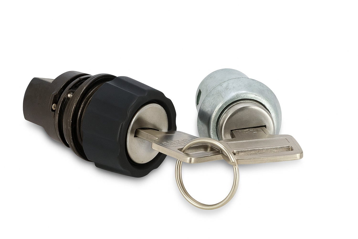 Glove box lock set for Volvo 240 USA, floor hatch for Volvo 245, 1981- — bild 2 av 2