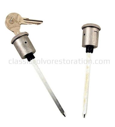 Lock cylinder set for Volvo Duett, 2 doors