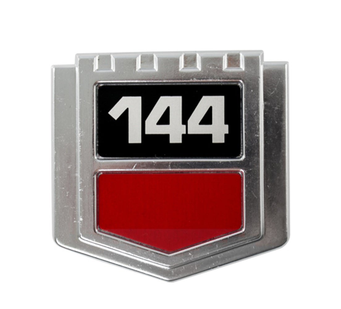Emblem "144" for Volvo 144 1973-74, B20B