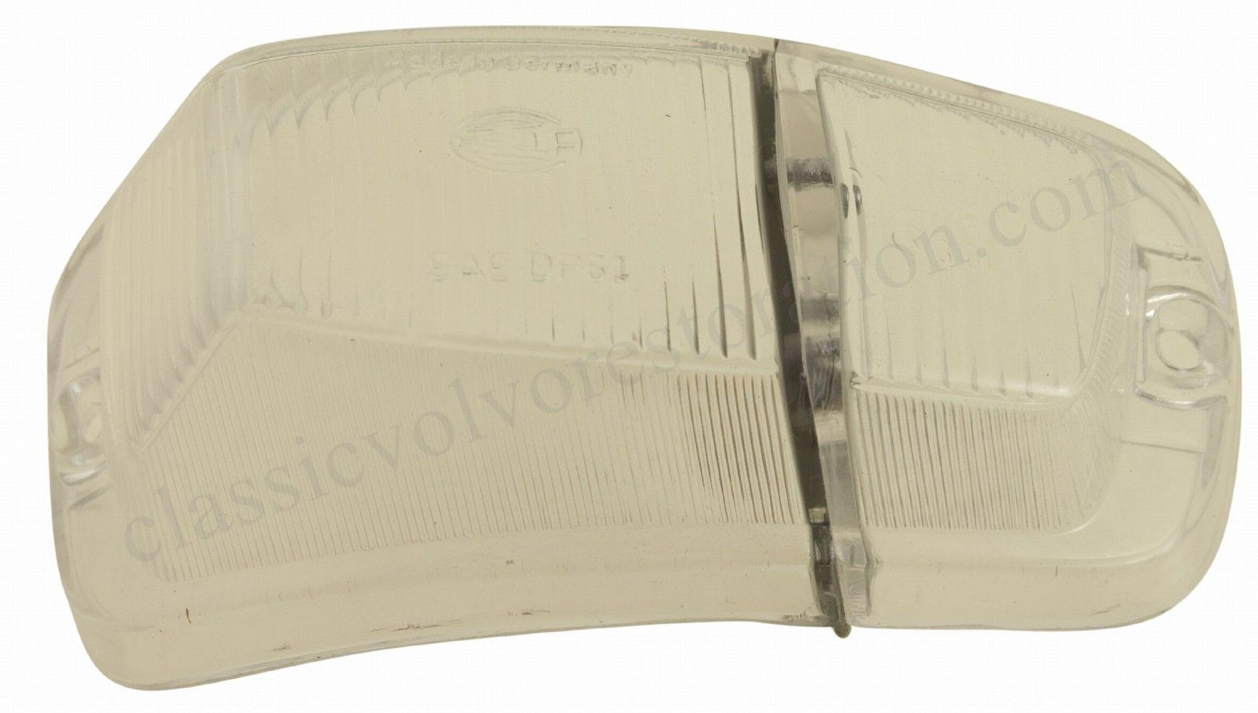 Turn signal glass for Volvo Amazon, white/white, right