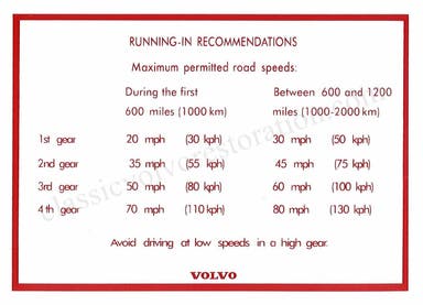 Decal run-in for Volvo Amazon, 140