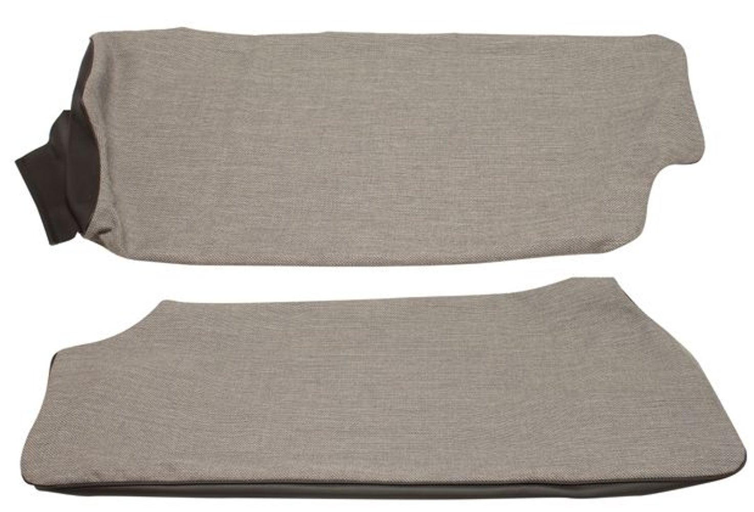 Rear seat upholstery for Volvo Duett 1957-58 gray/black