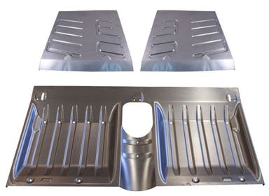Floor plate set front & rear for Volvo 1800