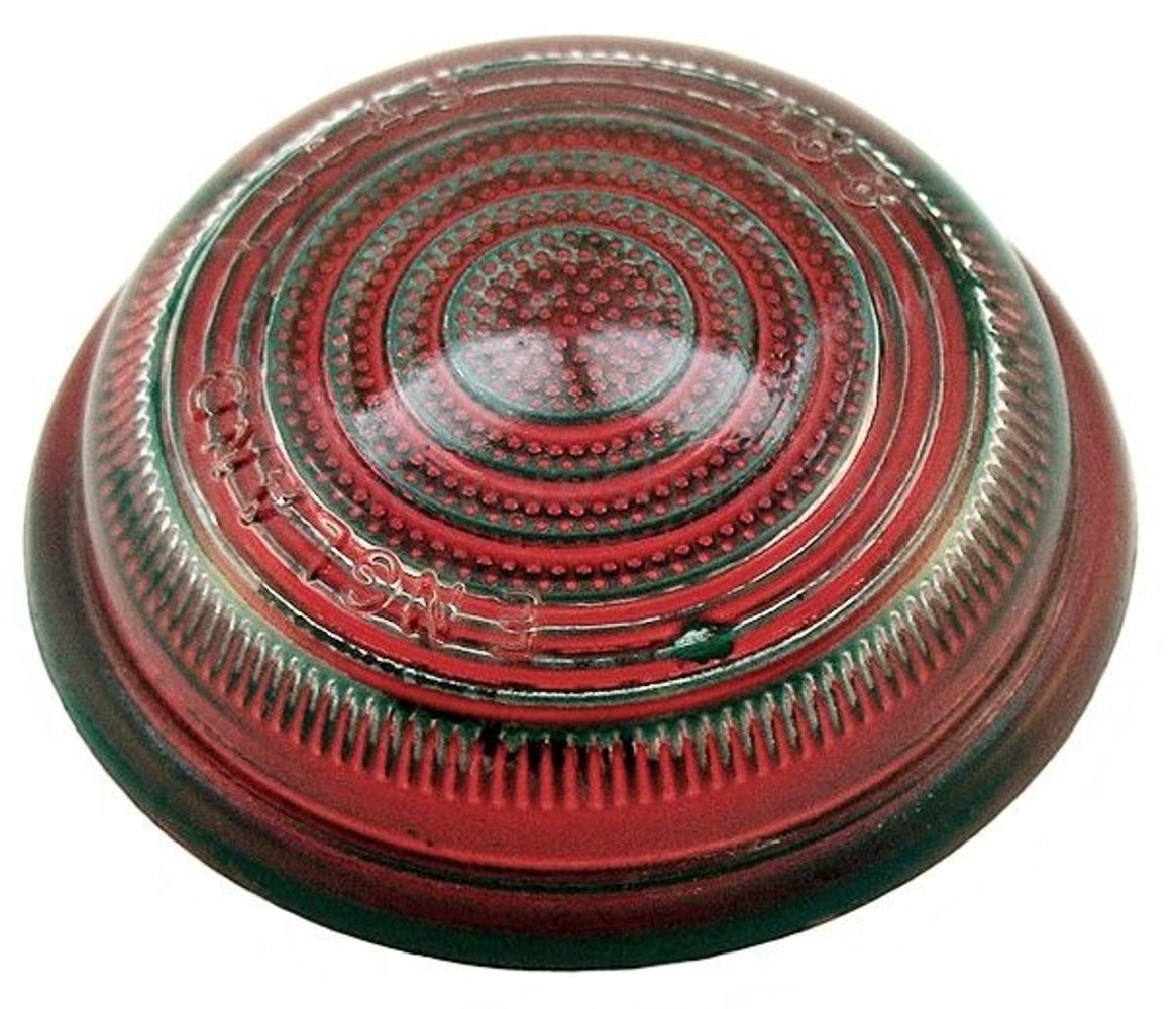 Taillight glass for Volvo PV444 1957 red — bild 2 av 2