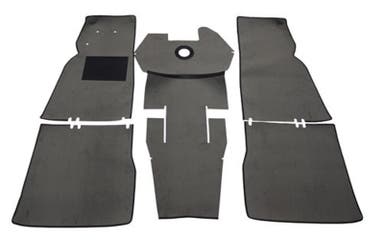 Carpet set for Volvo Duett 445, grey textile
