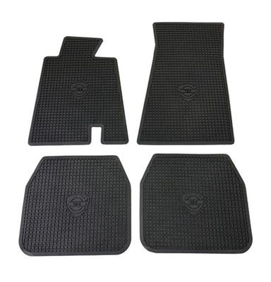 Mat set Accessories for Volvo 164 1968-71, black rubber