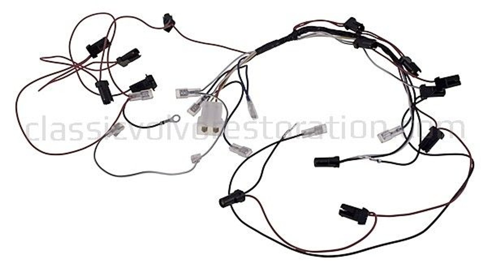 Wiring panel for Volvo 1800E, 1800ES 1970-72