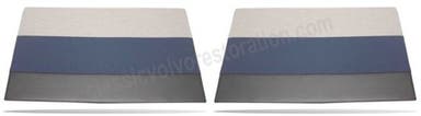 Door panels for Volvo Duett, 1958-60 blue/gray