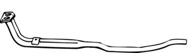 Front exhaust pipe for Volvo 240 B21A, B23A 1975