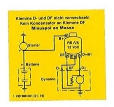 Decal charging relay 12V