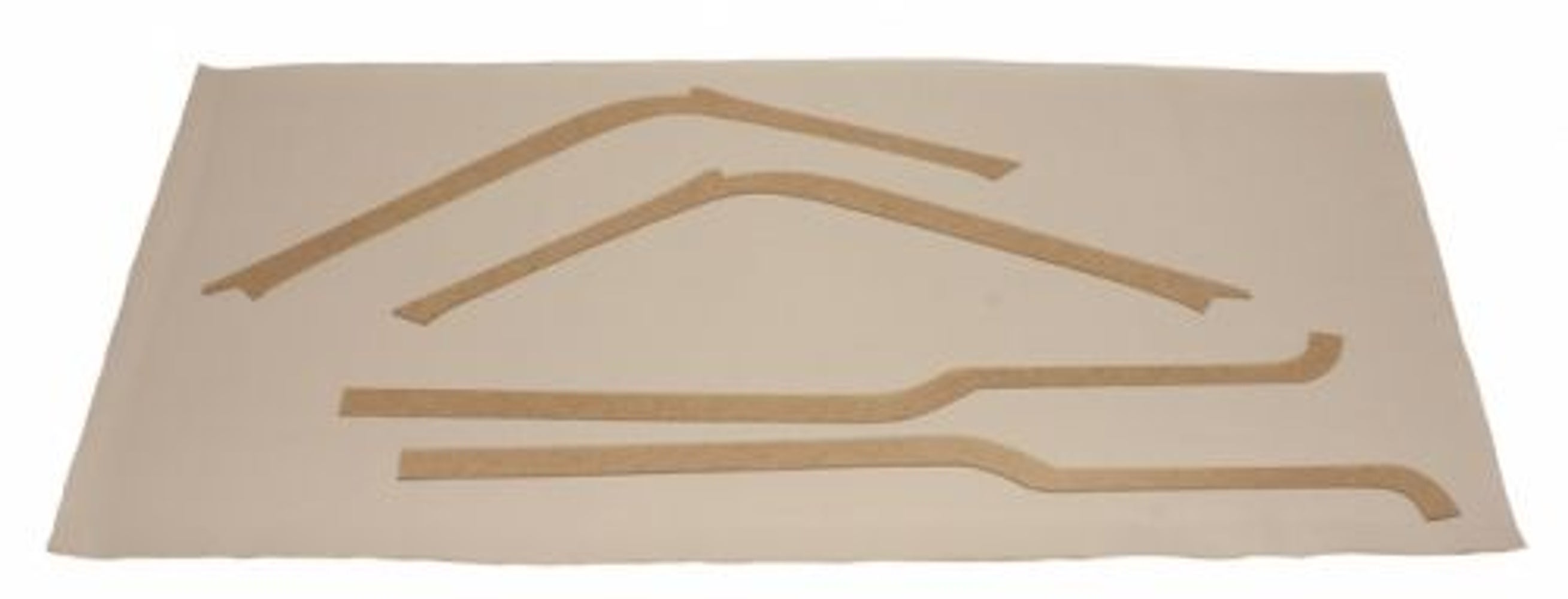 Panel set B-pillar/above door for Volvo Duett 1958-60