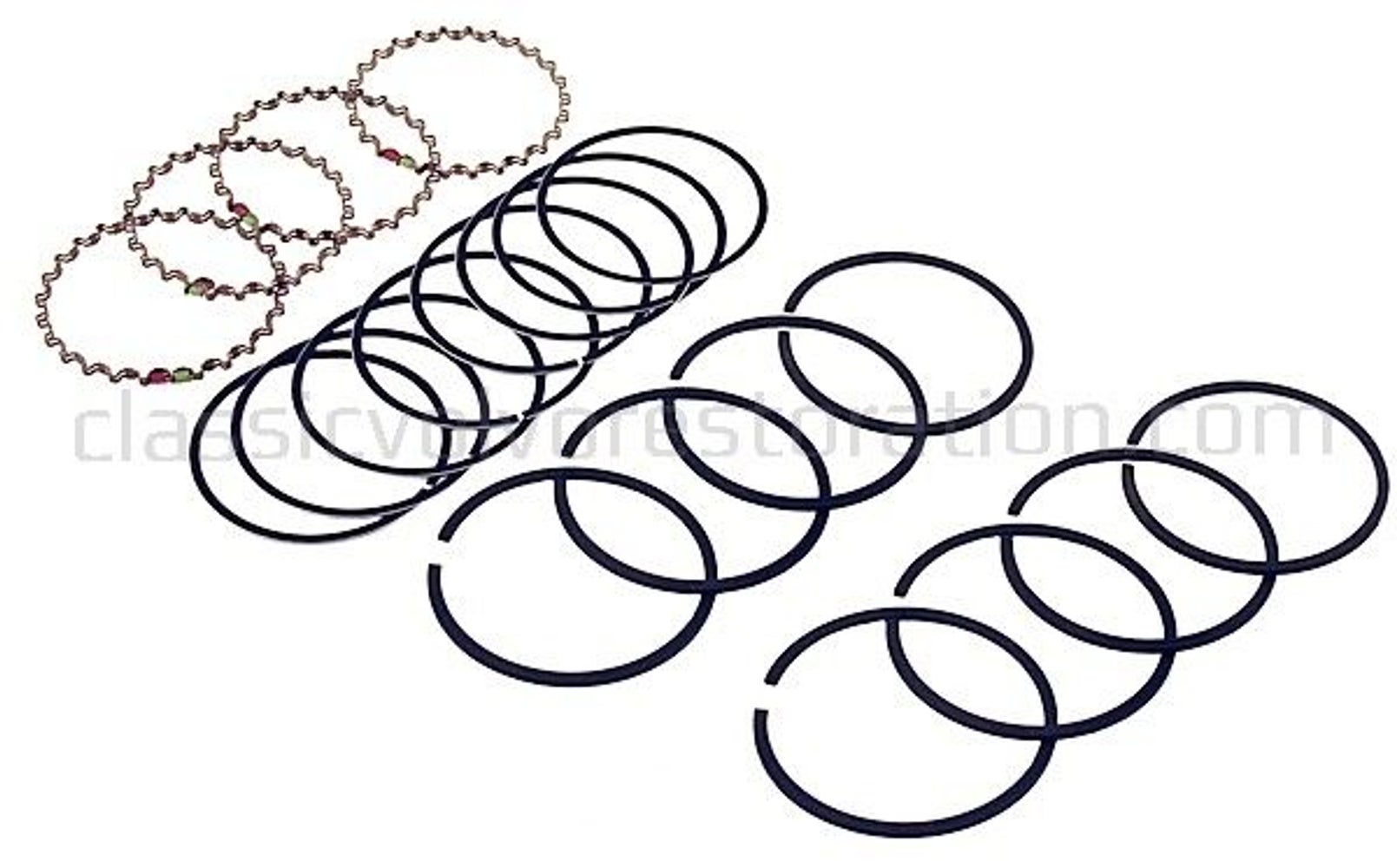 Piston ring set Volvo B16 0.040" — bild 2 av 2