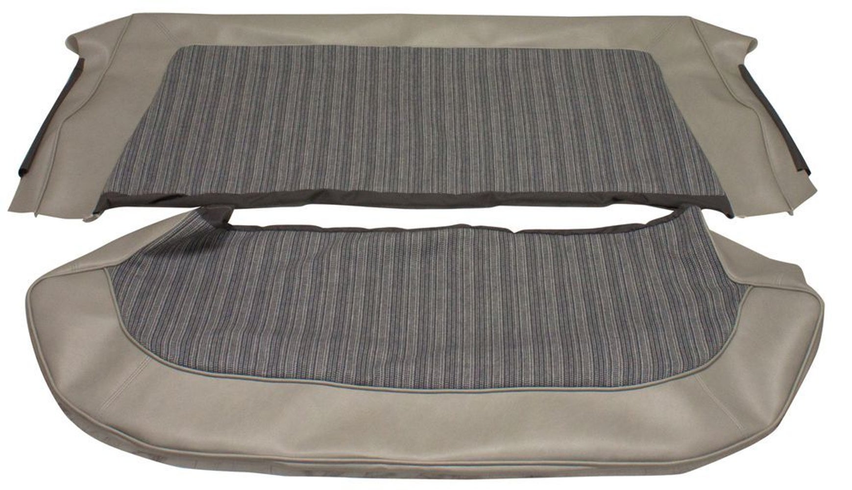 Rear seat upholstery for Volvo Amazon 4d 1964 gray