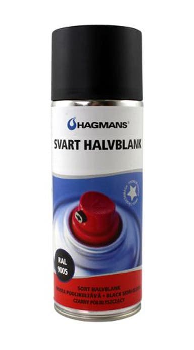Lacquer black semi-gloss 400 ml spray
