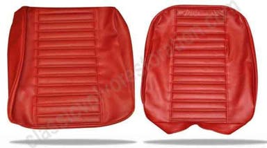 Upholstery Front seat for Volvo Amazon 2d, Amazon Kombi 1969 red