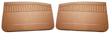 Door panels for Volvo Amazon 2d 1970 brown