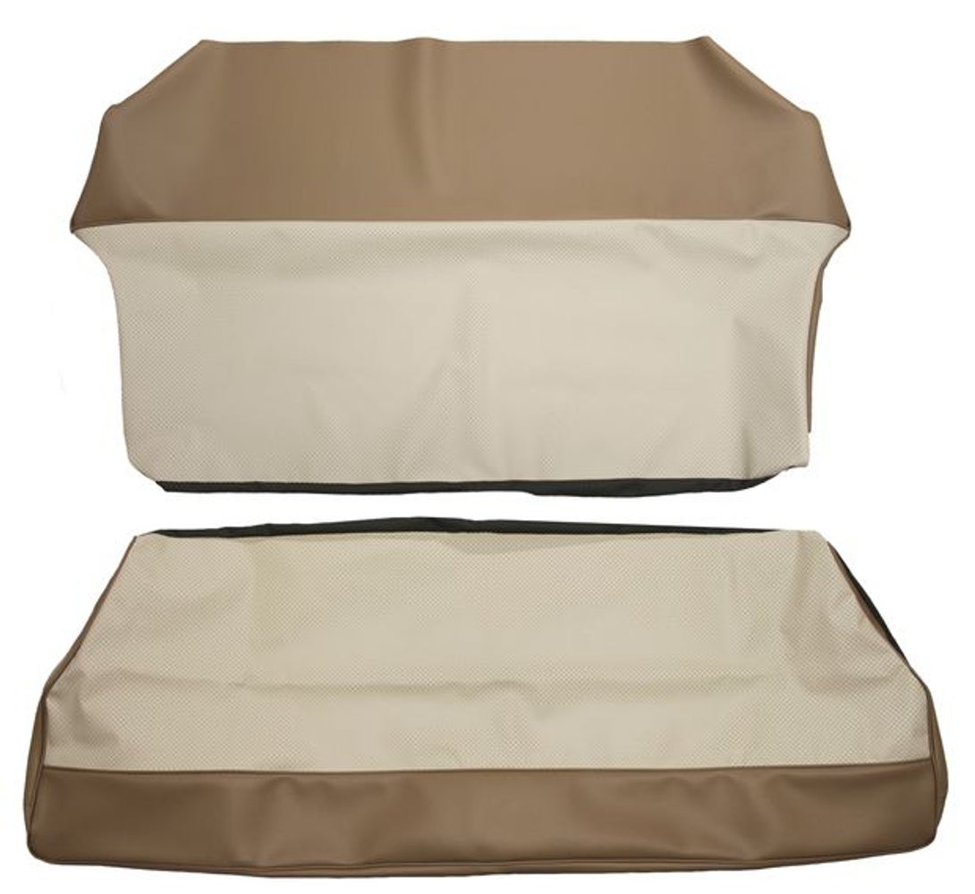 Rear seat upholstery for Volvo PV544 1962-63 US nougat