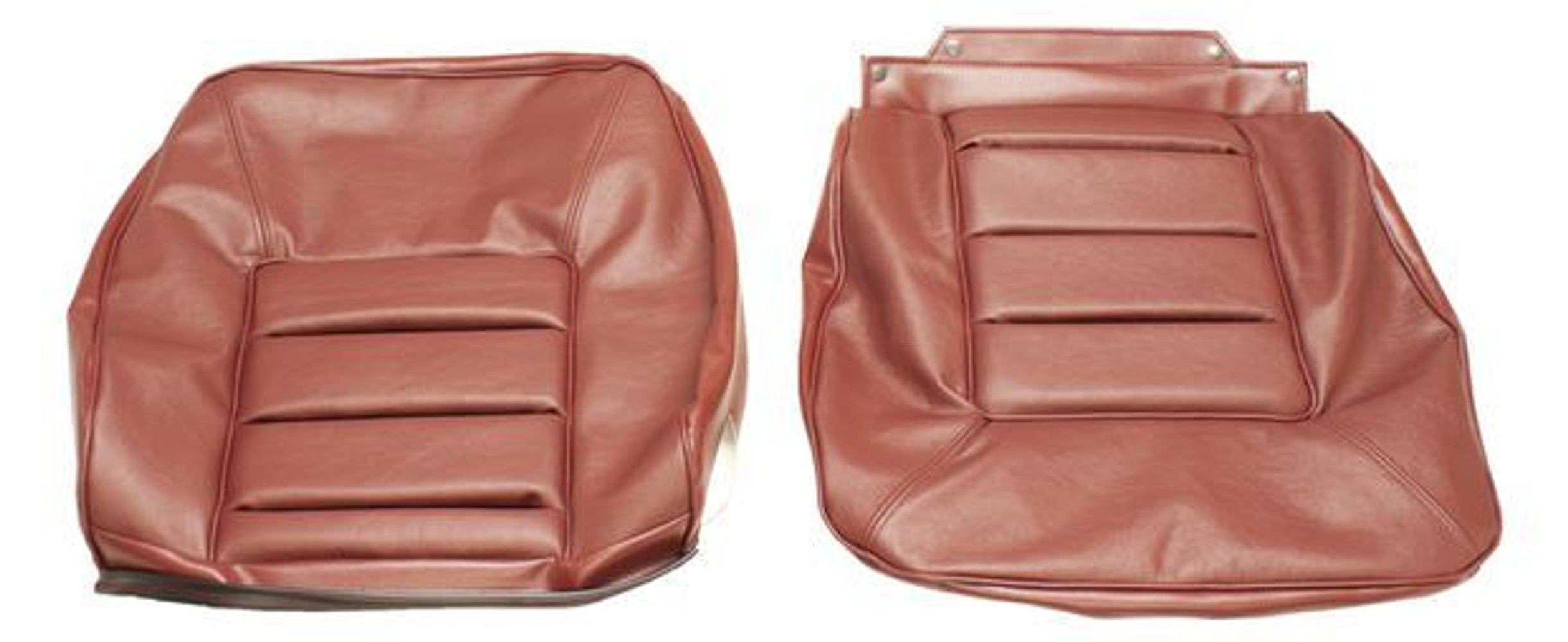 Front seat upholstery for Volvo 140GL, 164 1970-74 burgundy