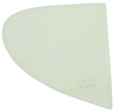 Rear side window for Volvo 1800, 1800E, 1800ES, green, left