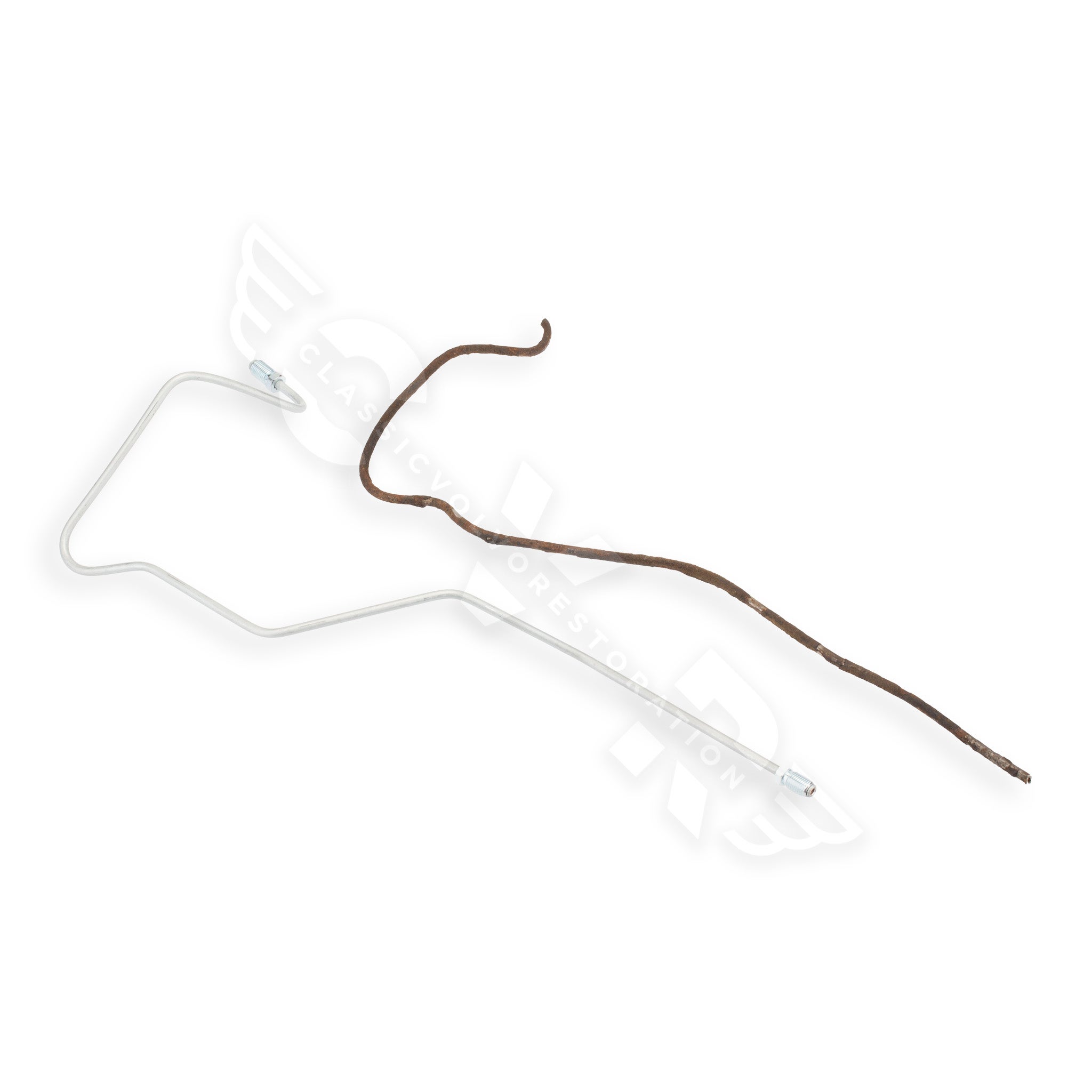Rear brake pipe for Volvo Amazon, Amazon Kombi 1961-66, 1800 1963-65, left, right — bild 2 av 2