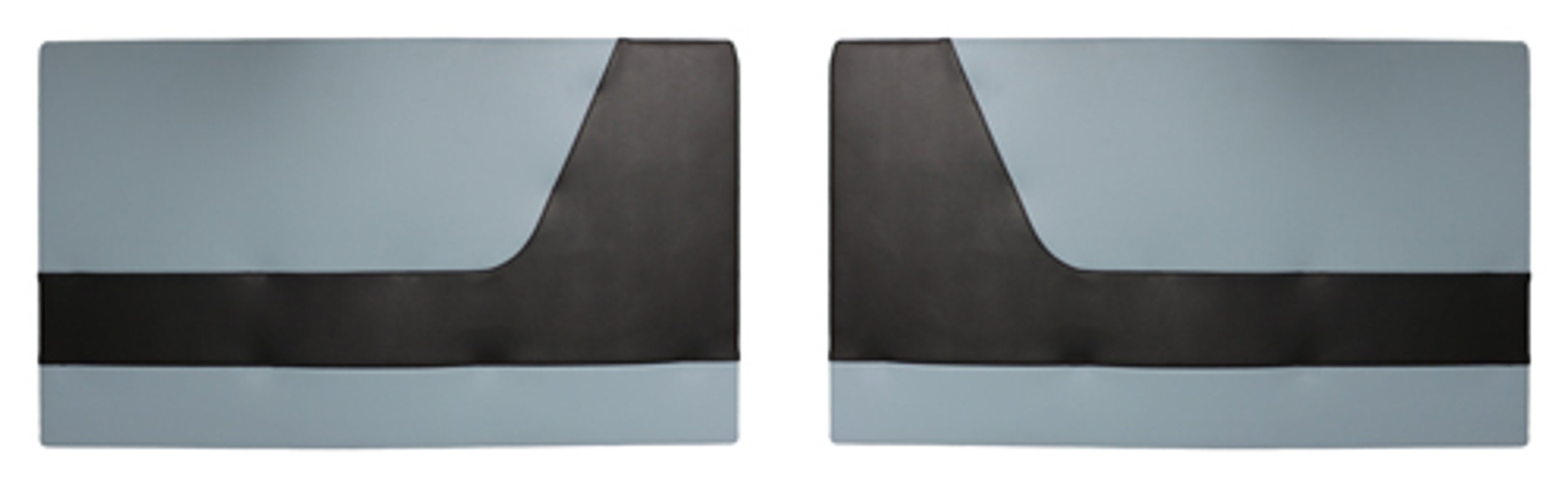 Door panels for Volvo Duett, 1957-58 US blue/black