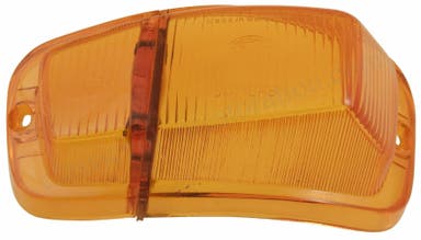 Turn signal glass for Volvo Amazon, Amazon Kombi, yellow/yellow, left