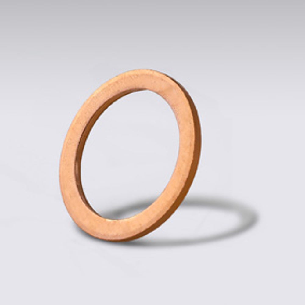 Copper washer oil plug for Volvo PV444, PV544, Duett, Amazon, Amazon Kombi, 1800 — bild 2 av 2
