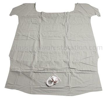 Headlining for Volvo PV444 1947-53 brushed grey fabric