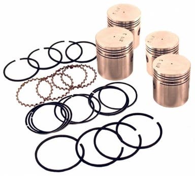 Piston set with rings for Volvo B16 0.030"