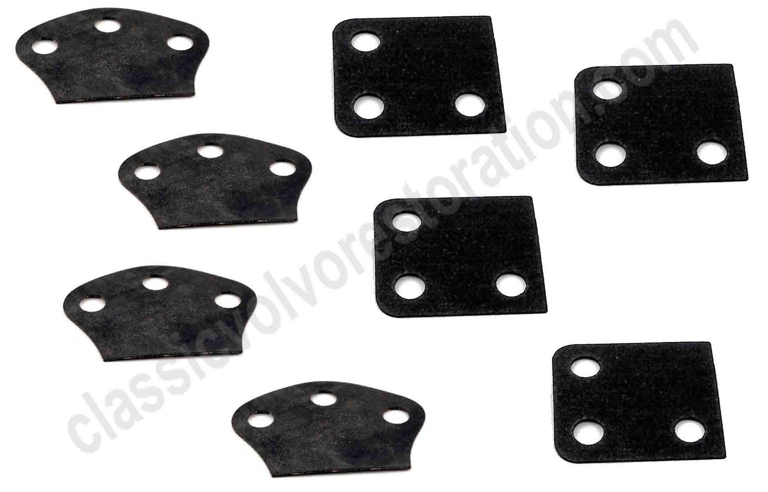 Rubber spacer kit hinges for Volvo Duett