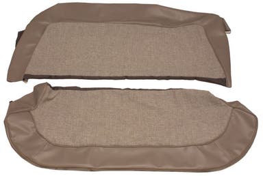 Upholstery Rear seat for Volvo Amazon 4d 1960-61 gray/gray beige