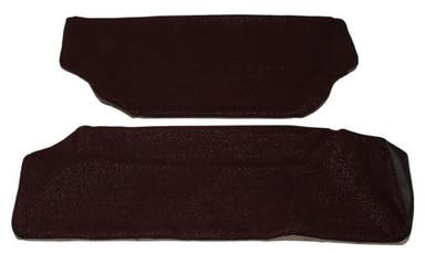 Rear seat upholstery for Volvo Duett 1958-60 red/beige/black