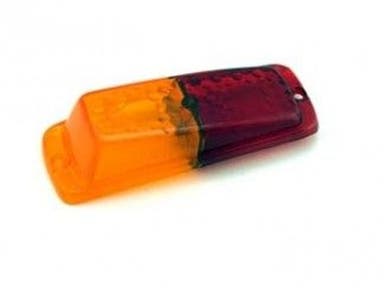 Taillight glass for Volvo PV544, Duett red/yellow