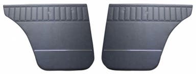 Rear door panels for Volvo Amazon 4d, Amazon Kombi 1968, blue