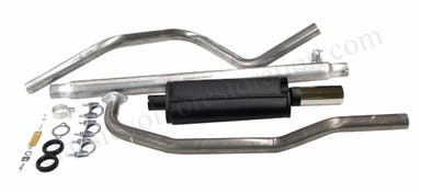 Exhaust system for Volvo Amazon, 1962-66, 2" sport