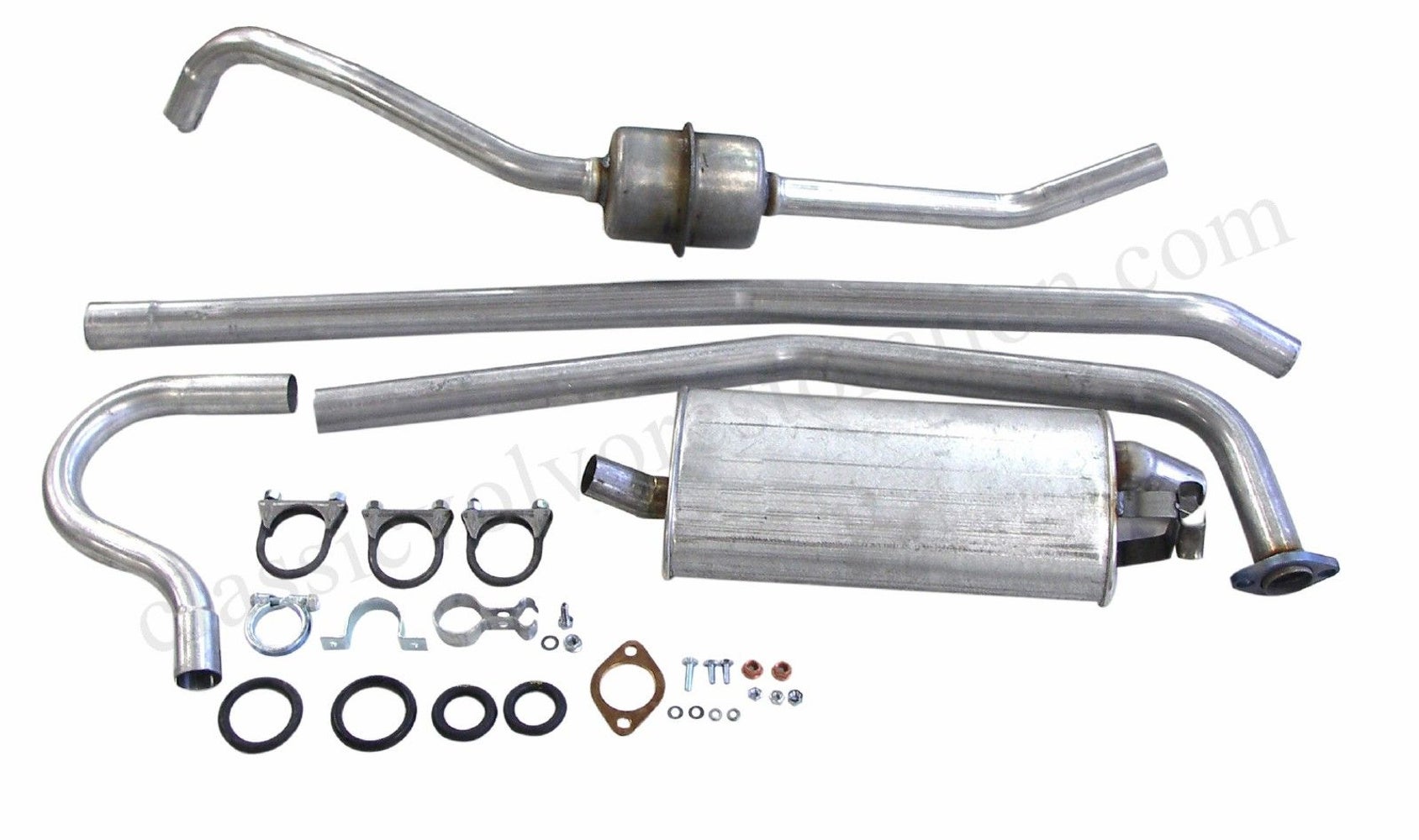 Exhaust system for Volvo Amazon Kombi, 1962-66, B18